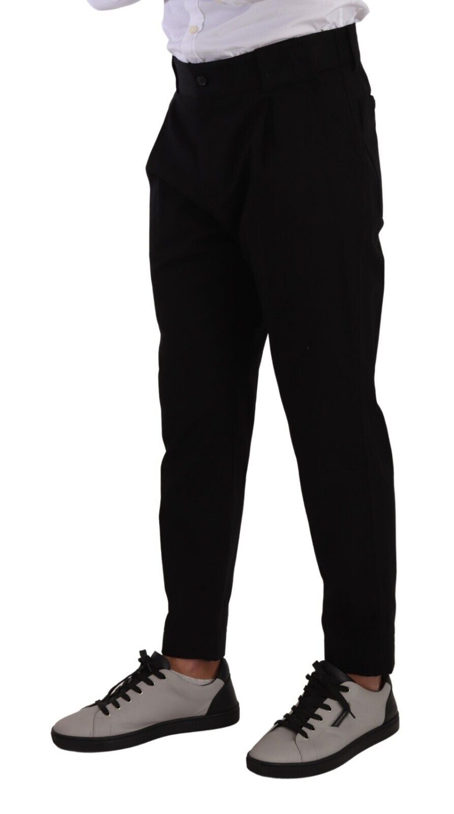Dolce & Gabbana Black Chino Pants for Men side view