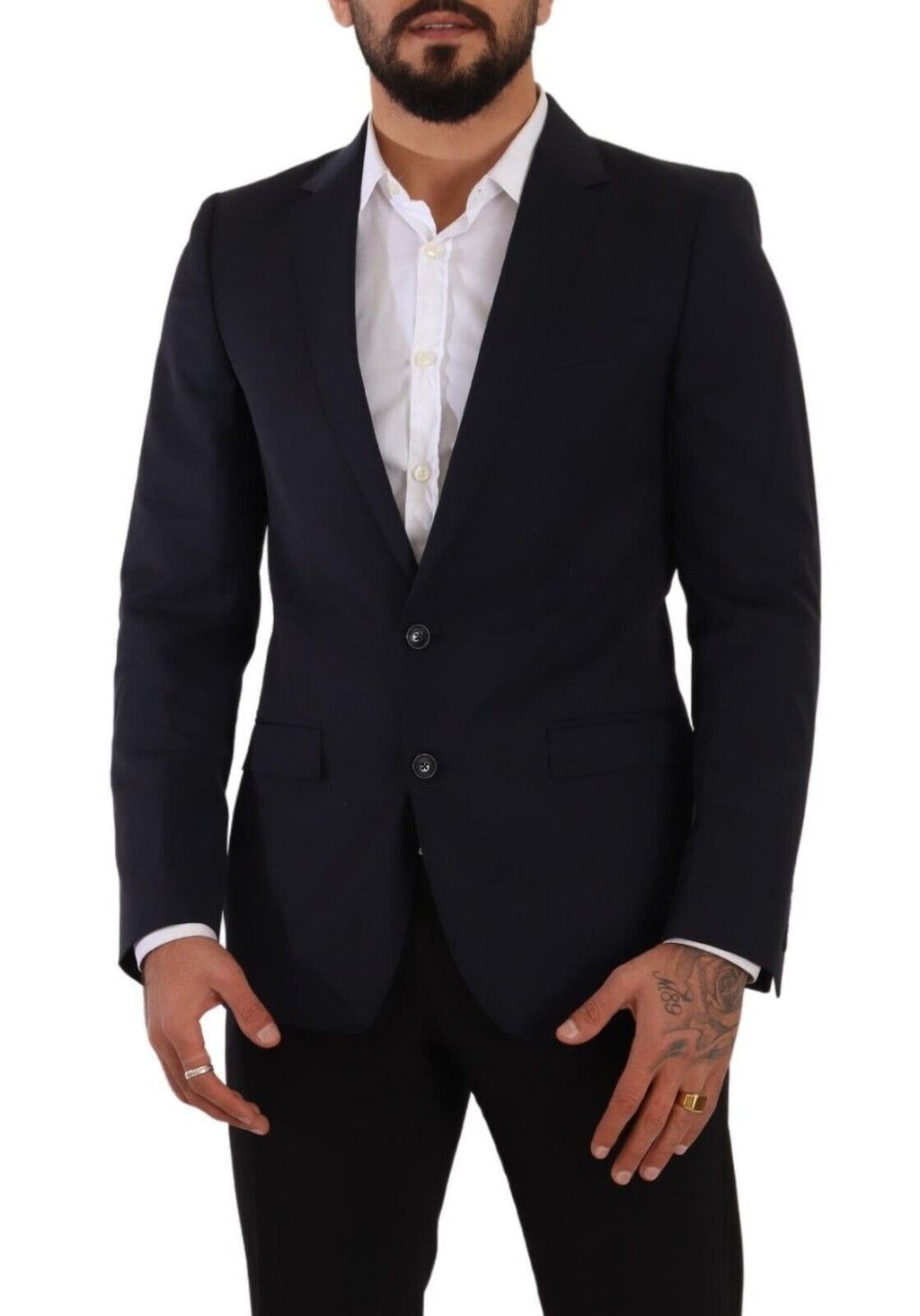 Dolce & Gabbana Blue Blazer for Men side view