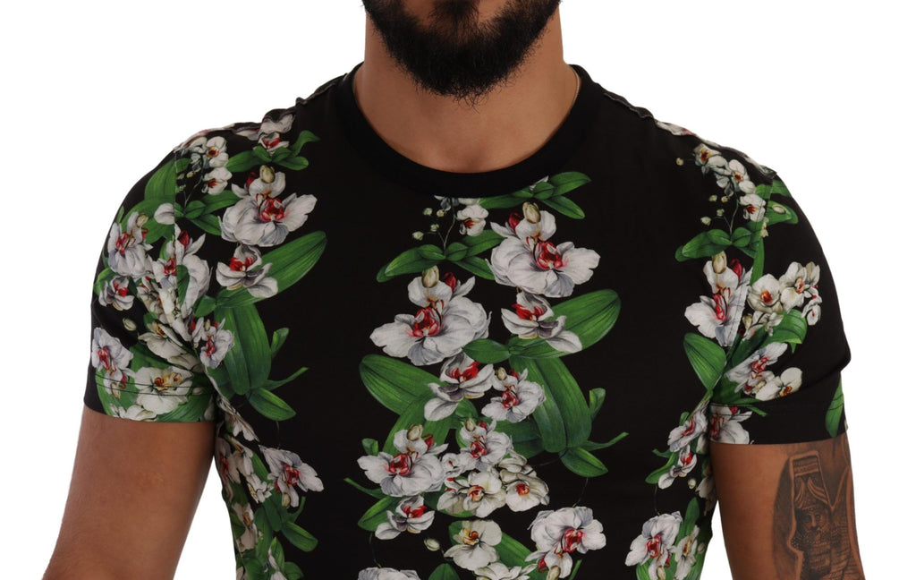 Dolce & Gabbana Black T-Shirt for Men detail view