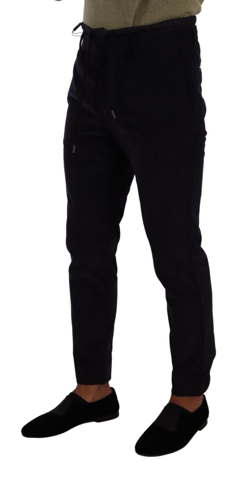 Dolce & Gabbana Blue Skinny Pants for Men side view