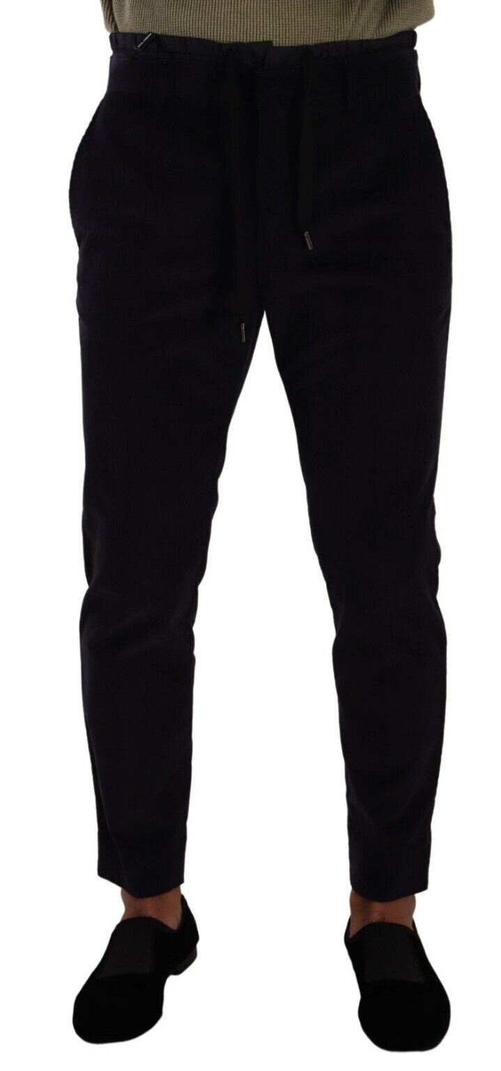 Dolce & Gabbana Blue Skinny Pants for Men