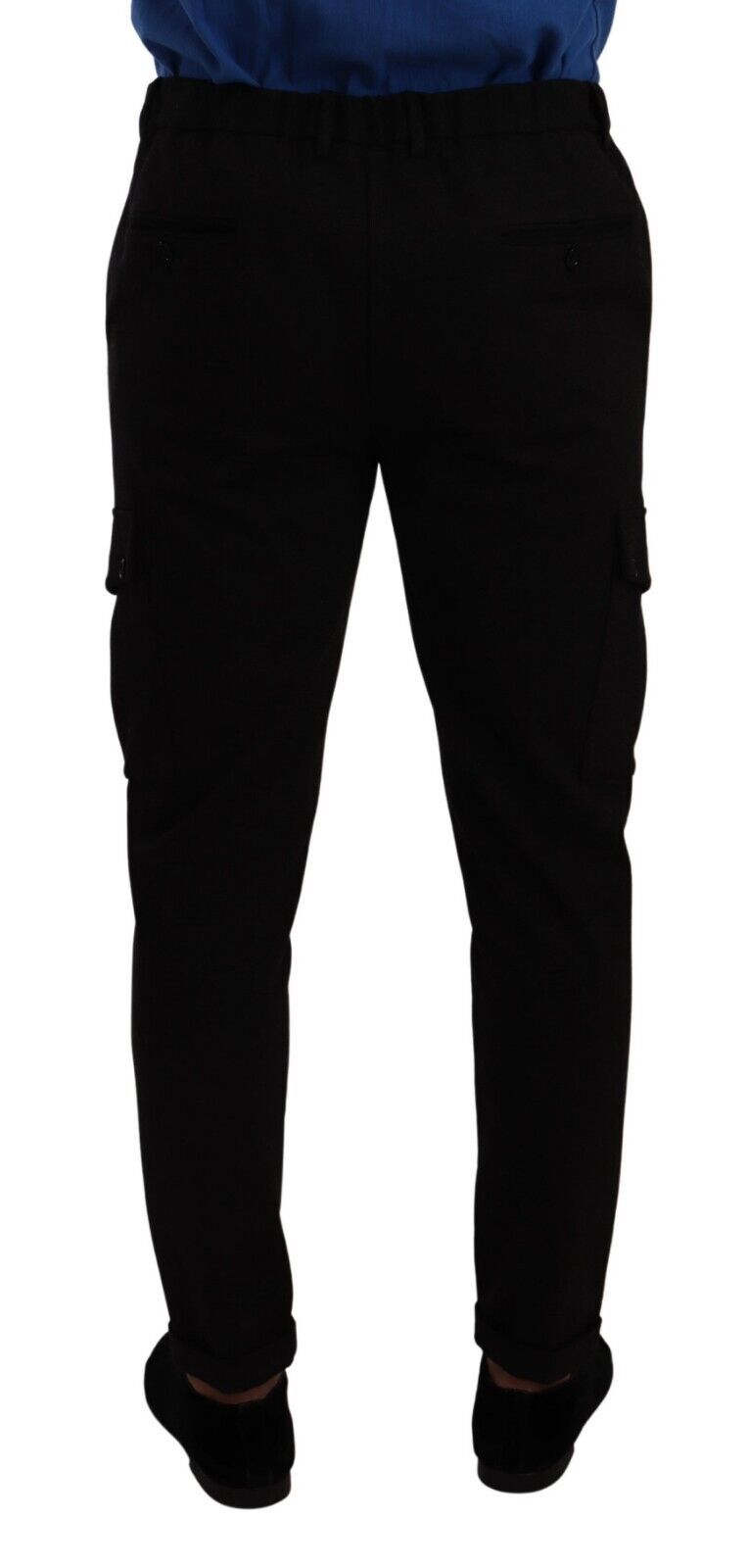 Dolce & Gabbana Black Cargo Pants for Men alternate view