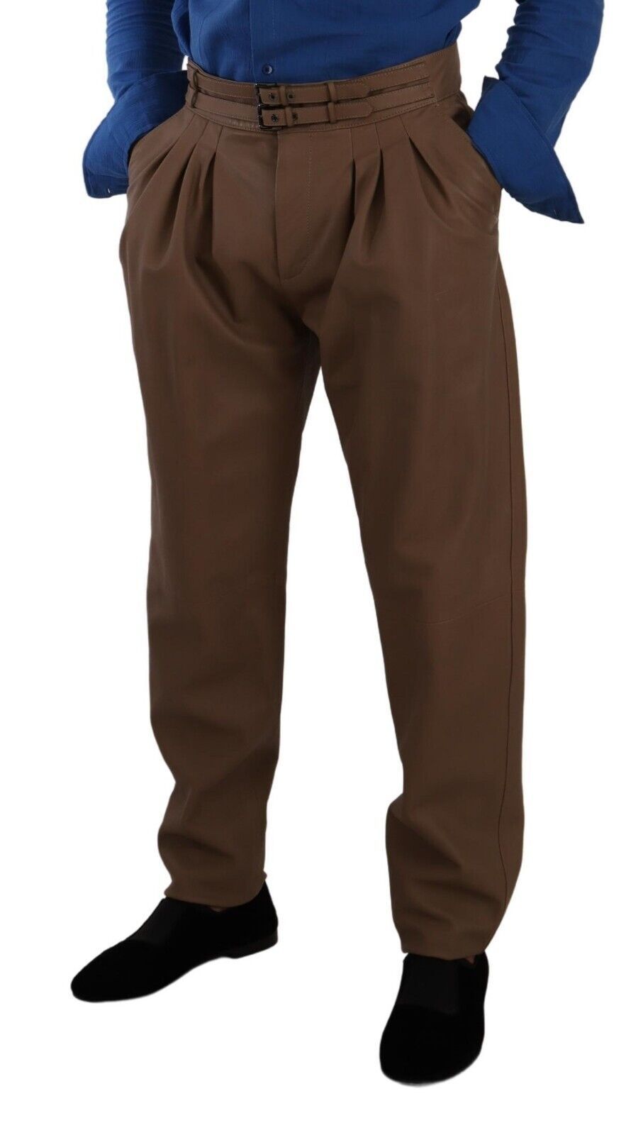Dolce & Gabbana Brown Casual Pants for Men side view