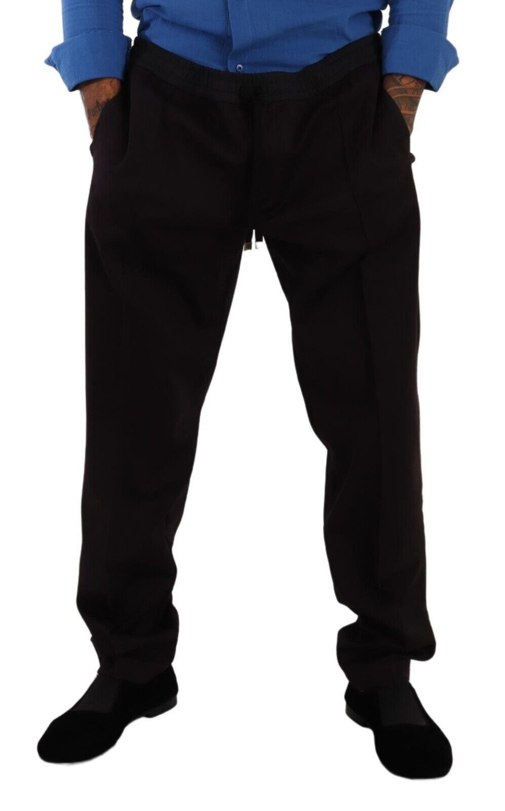 Dolce & Gabbana Red Skinny Pants for Men side view