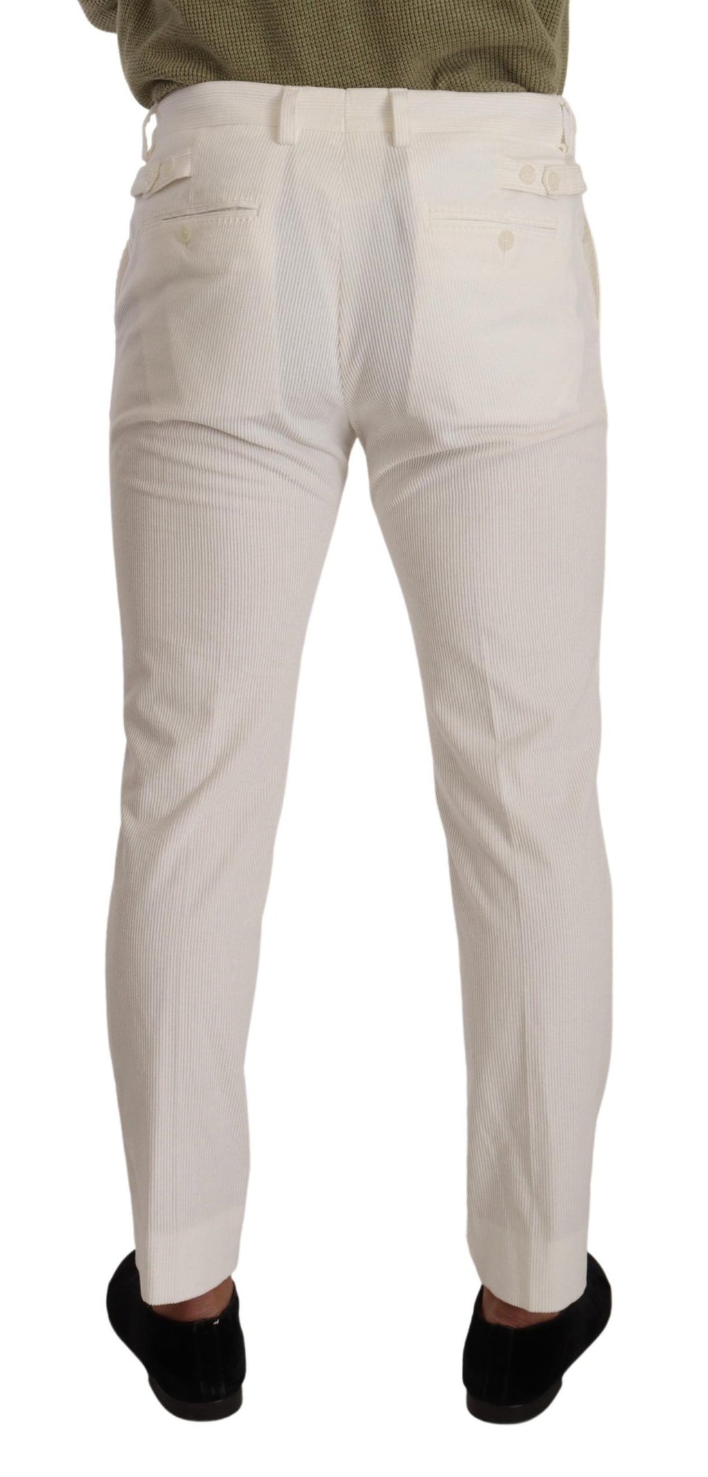 Dolce & Gabbana White Skinny Pants for Men alternate view