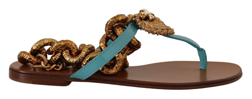 Dolce & Gabbana Blue Flat for Women additional view