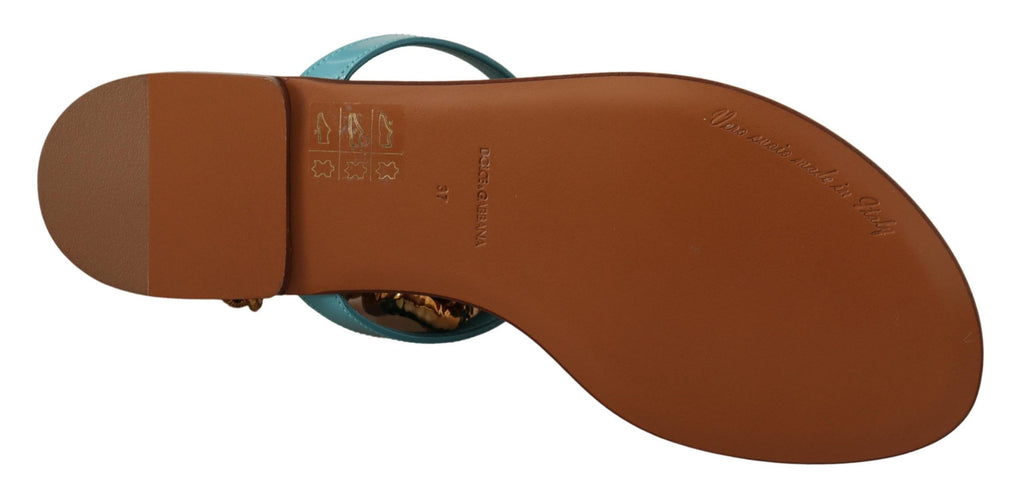 Dolce & Gabbana Blue Flat for Women additional view