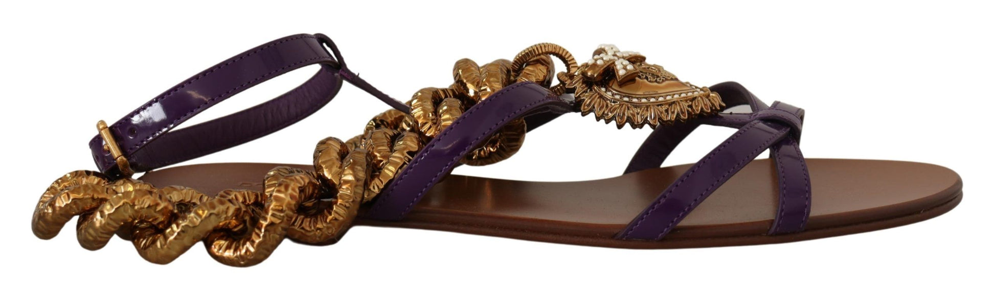 Dolce & Gabbana Purple Flat for Women additional view