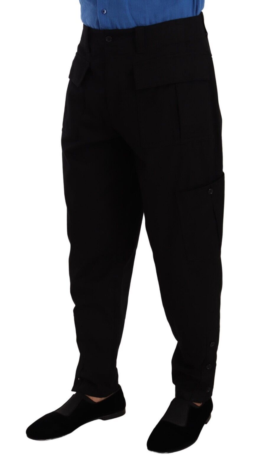 Dolce & Gabbana Black Cargo Pants for Men alternate view