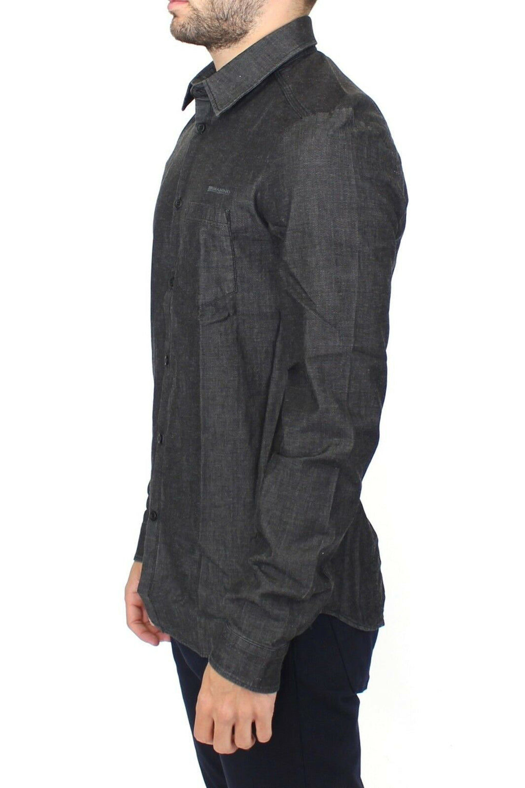 Ermanno Scervino Grey Dress Shirt for Men alternate view