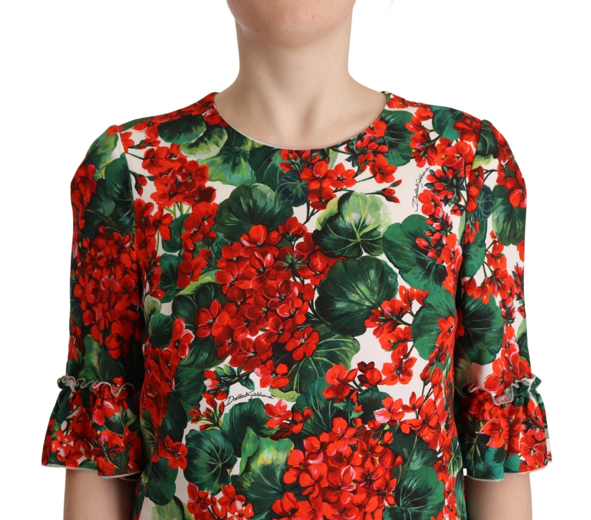 Dolce & Gabbana Multicolor Long Dress for Women side view