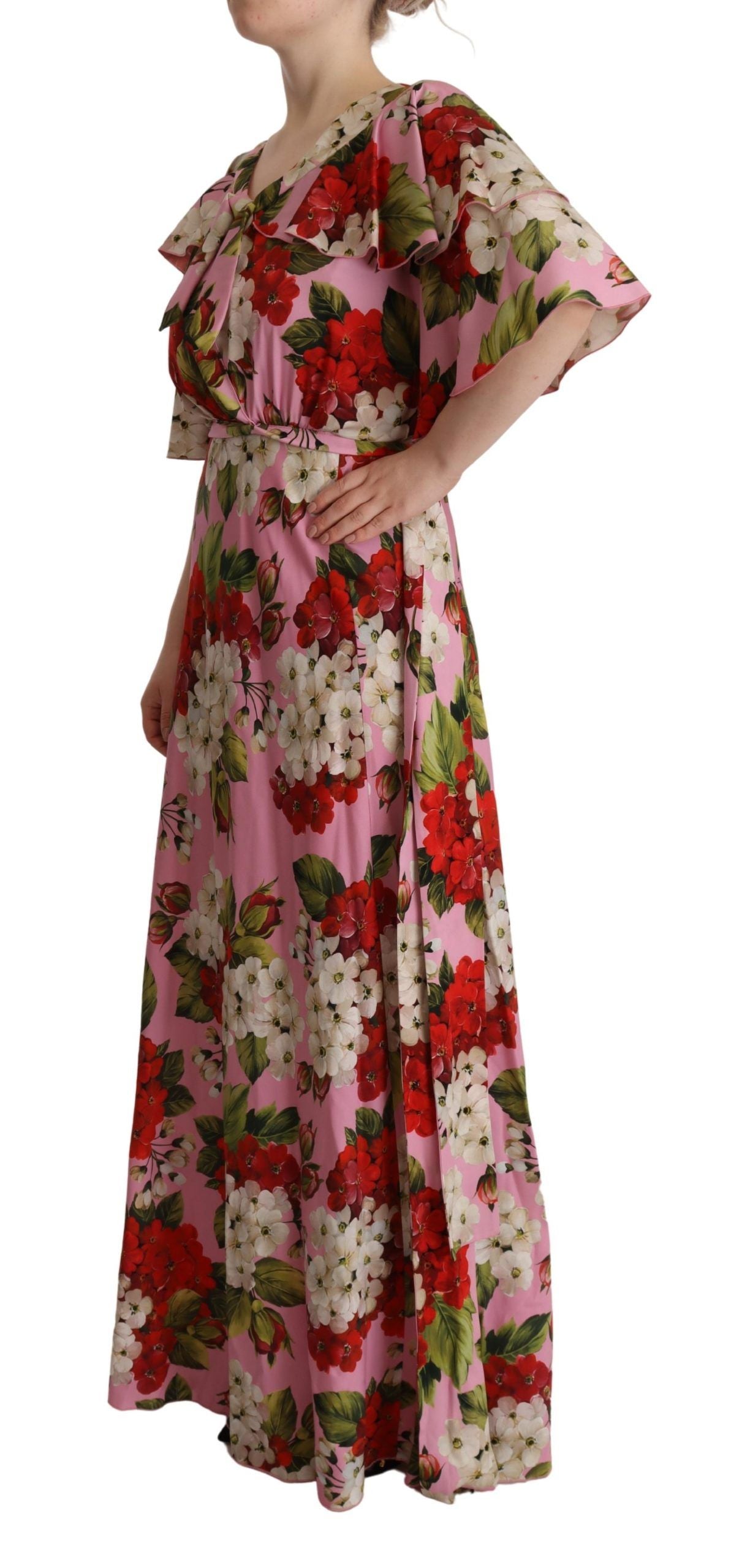 Dolce & Gabbana Pink Long Dress for Women alternate view