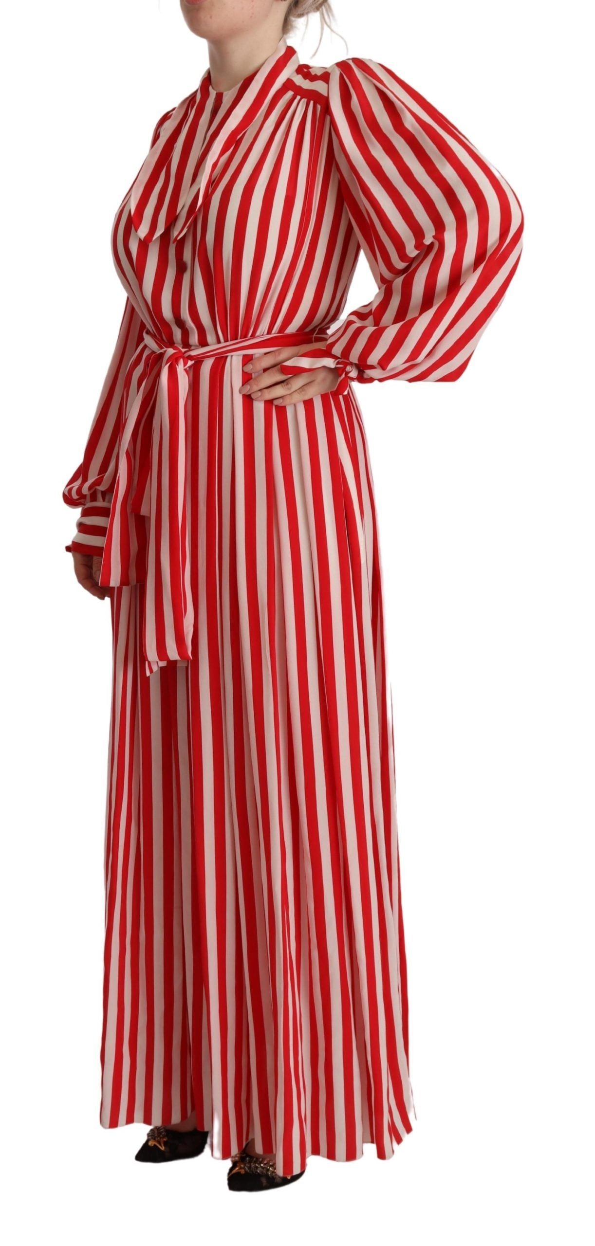 Dolce & Gabbana Red Long Dress for Women alternate view