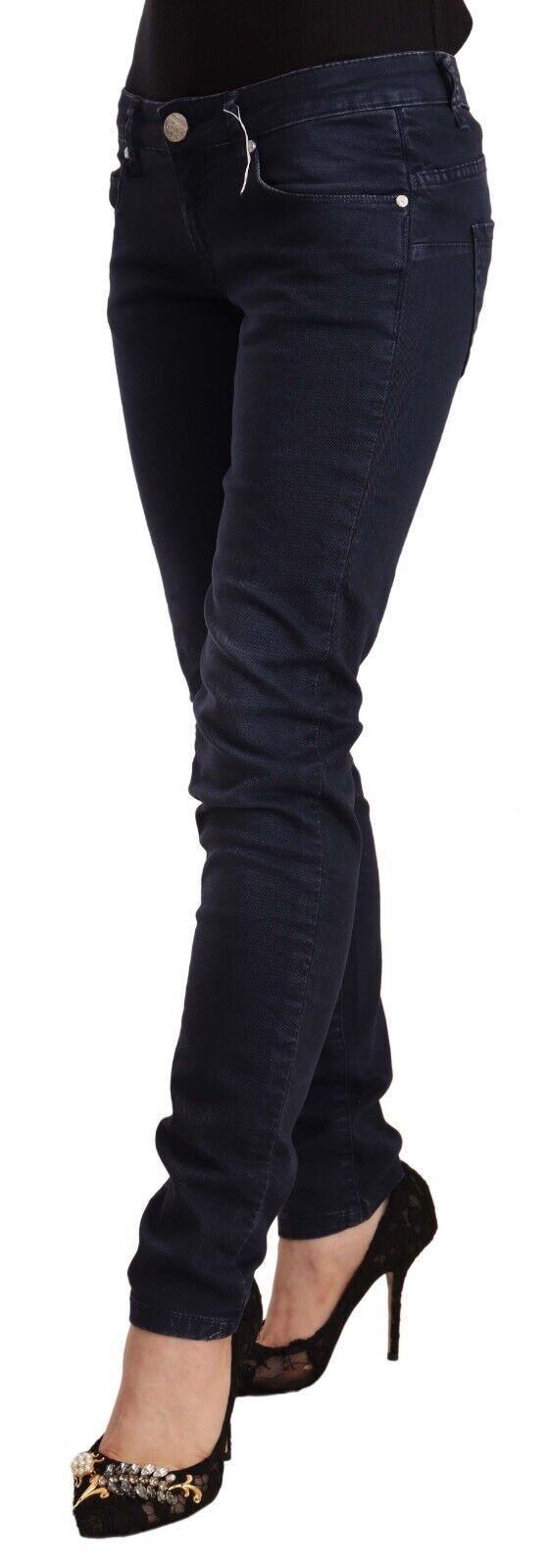 Acht Blue Slim Fit Jeans for Women alternate view