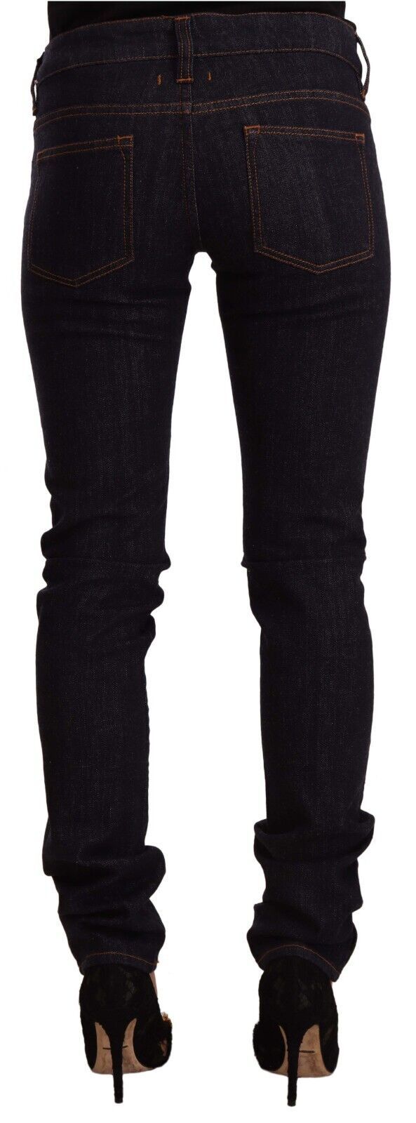 GF Ferre Black Skinny Jeans for Women alternate view