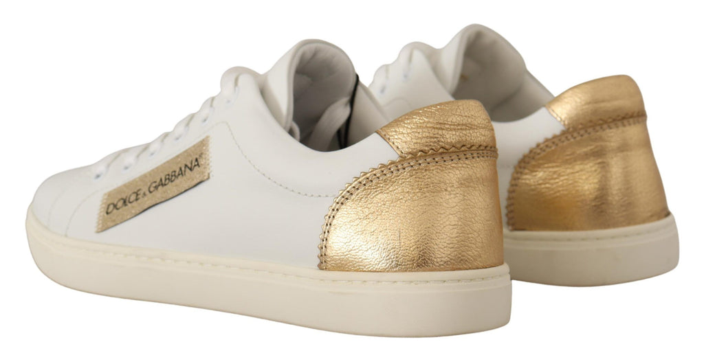 Dolce & Gabbana White Low Top Sneakers for Women alternate view