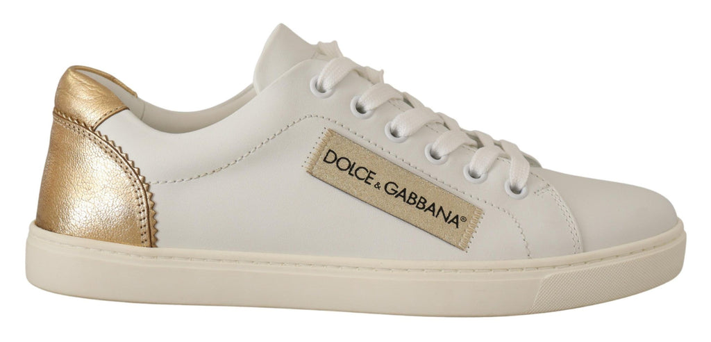 Dolce & Gabbana White Low Top Sneakers for Women