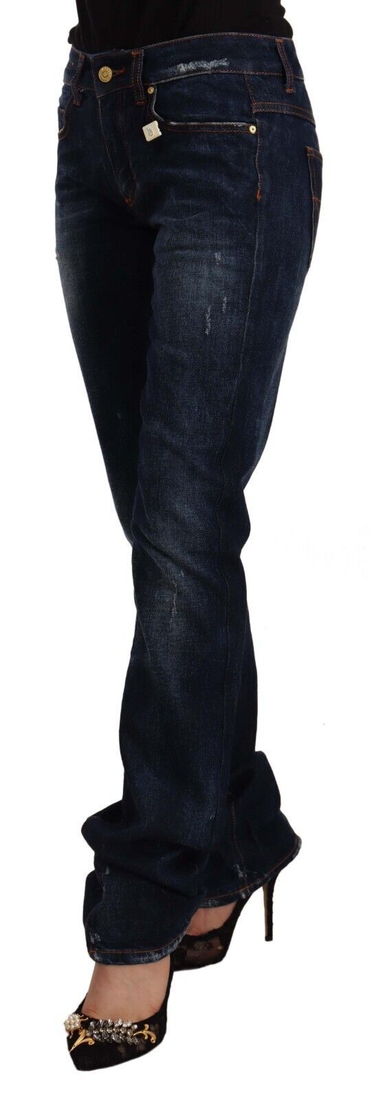 GF Ferre Blue Straight Leg Jeans for Women alternate view