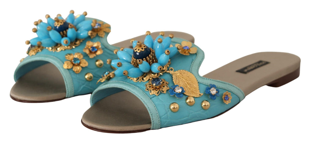Dolce & Gabbana Blue Flat for Women additional view