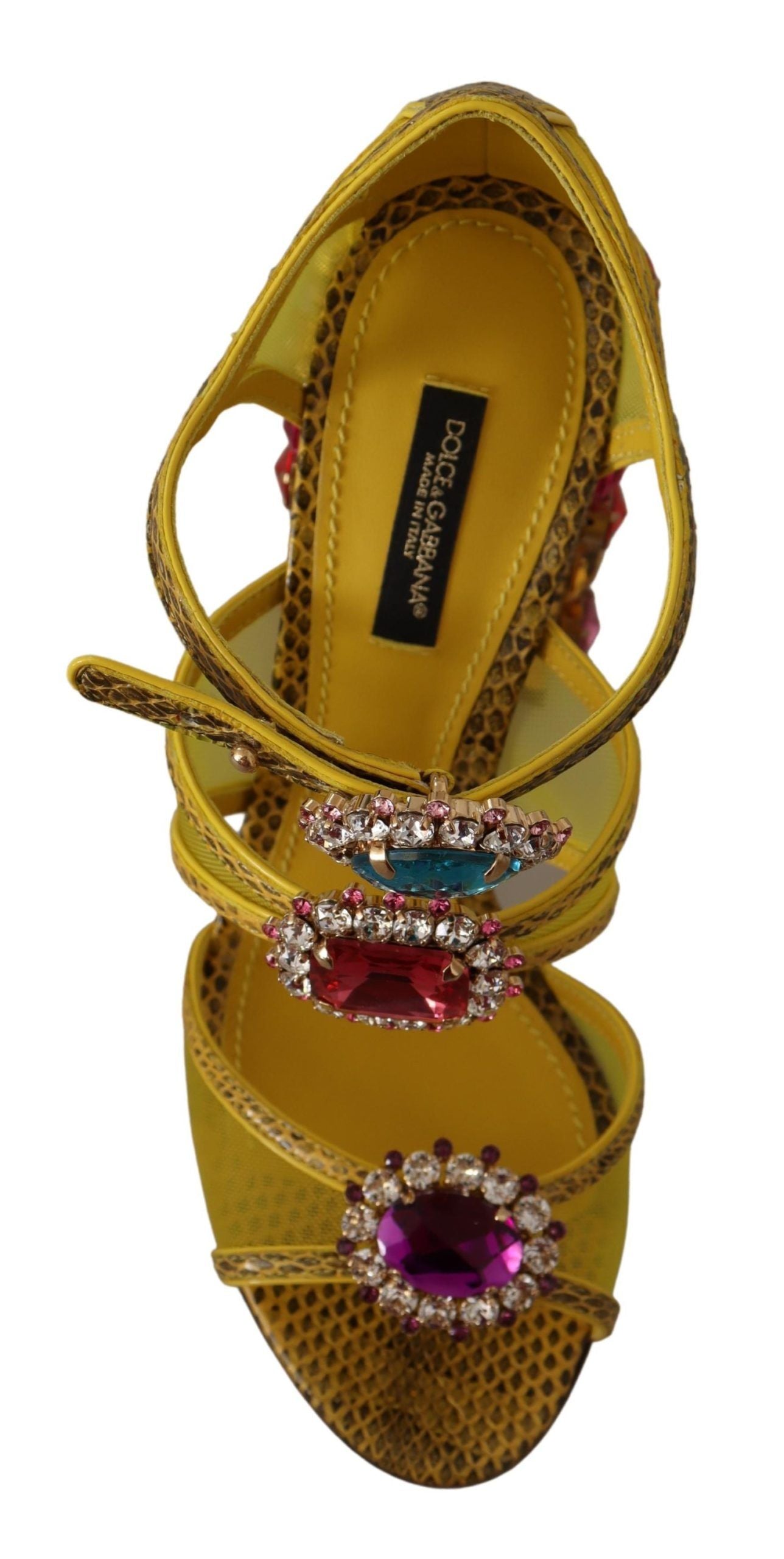Dolce & Gabbana Yellow Stiletto Heels for Women additional view