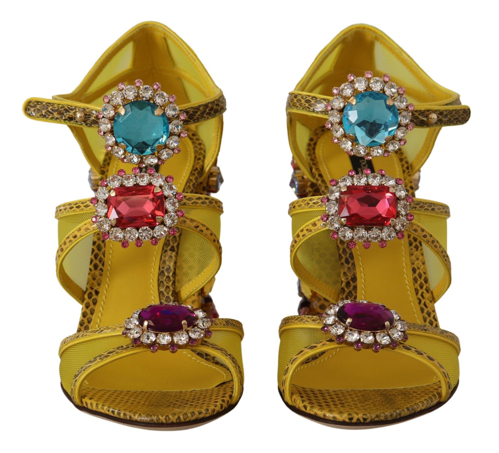 Dolce & Gabbana Yellow Stiletto Heels for Women additional view