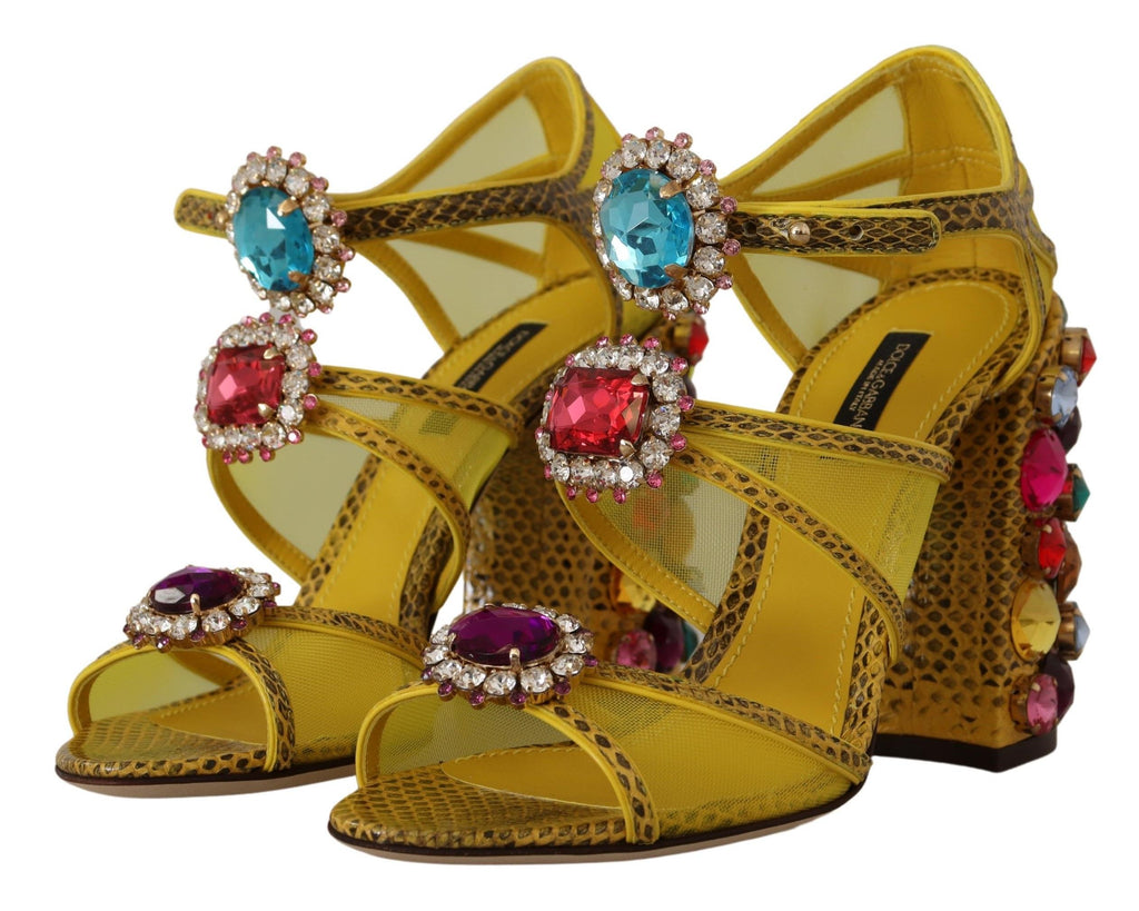 Dolce & Gabbana Yellow Stiletto Heels for Women additional view