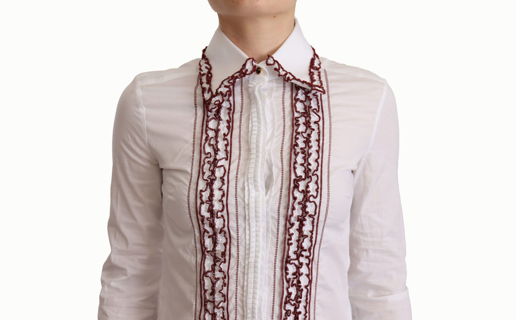 Dolce & Gabbana White Blouse for Women side view