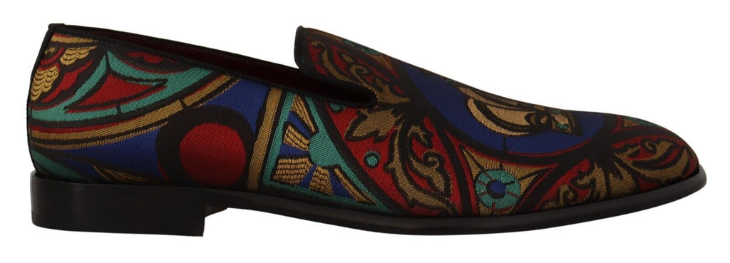Dolce & Gabbana Multicolor Slip On Loafers for Men