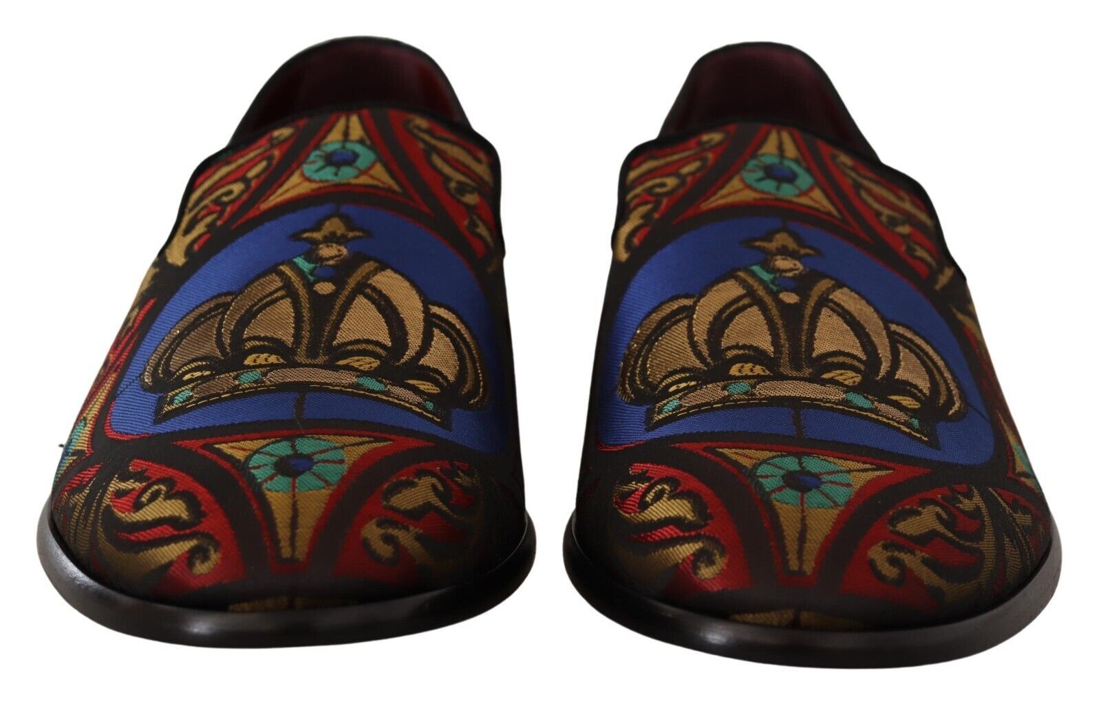 Dolce & Gabbana Multicolor Slip On Loafers for Men alternate view