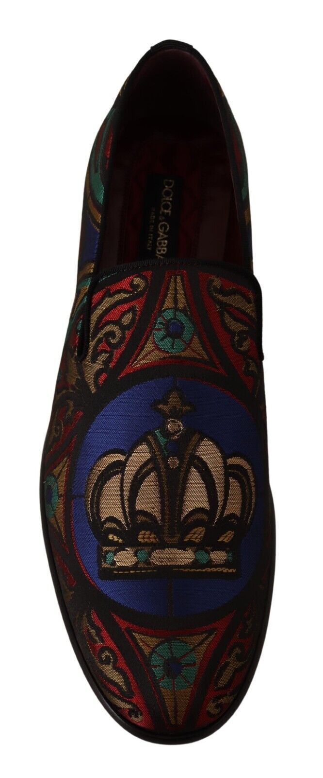 Dolce & Gabbana Multicolor Slip On Loafers for Men additional view