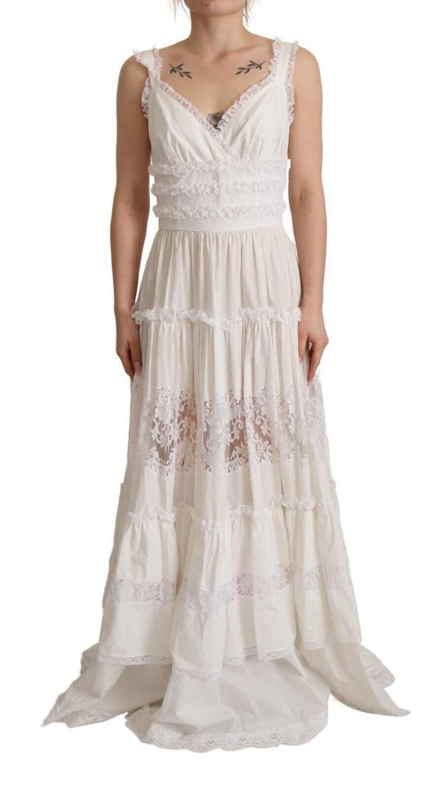 Dolce & Gabbana White Long Dress for Women