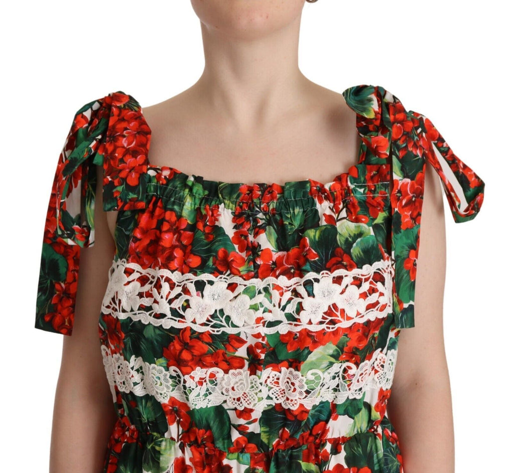 Dolce & Gabbana Multicolor Long Dress for Women side view