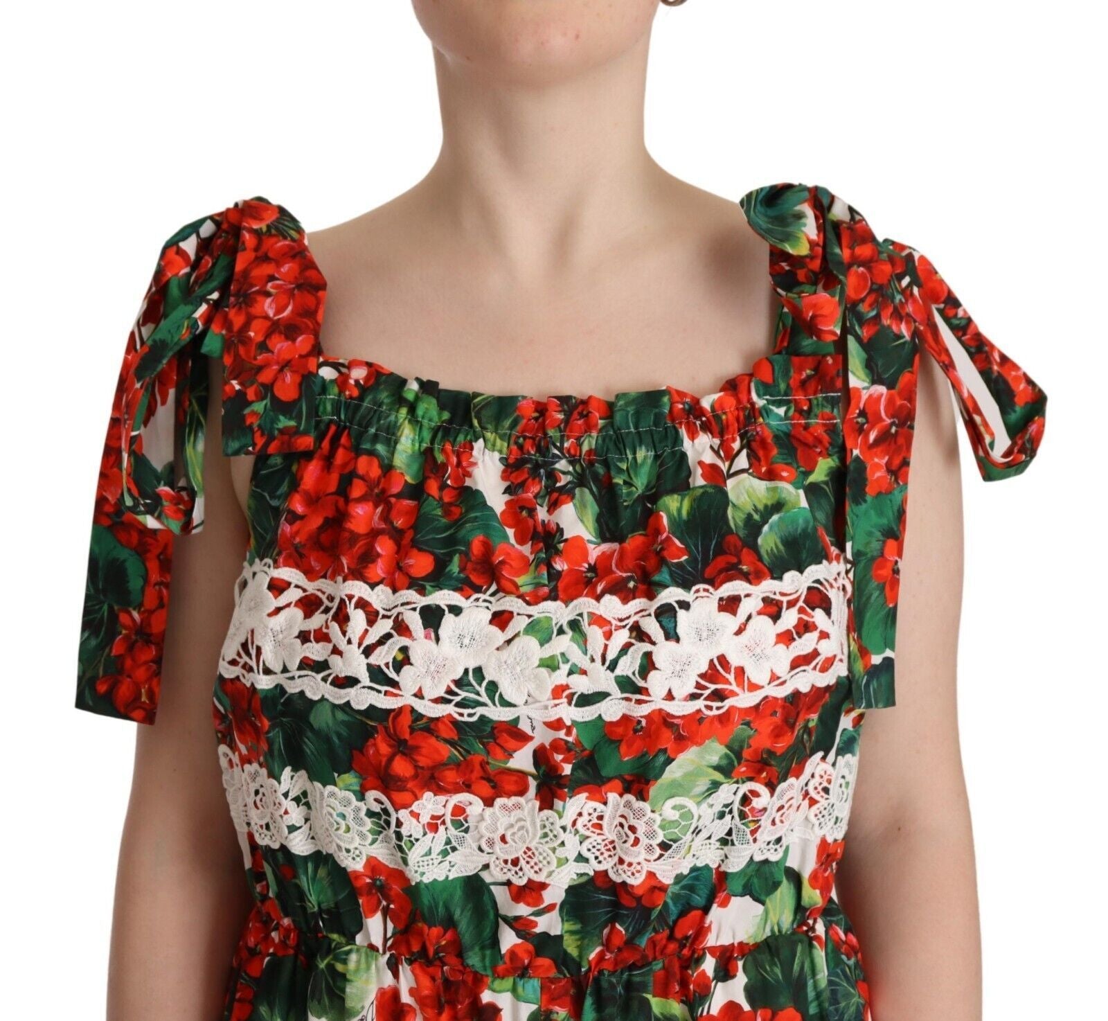 Dolce & Gabbana Multicolor Long Dress for Women side view