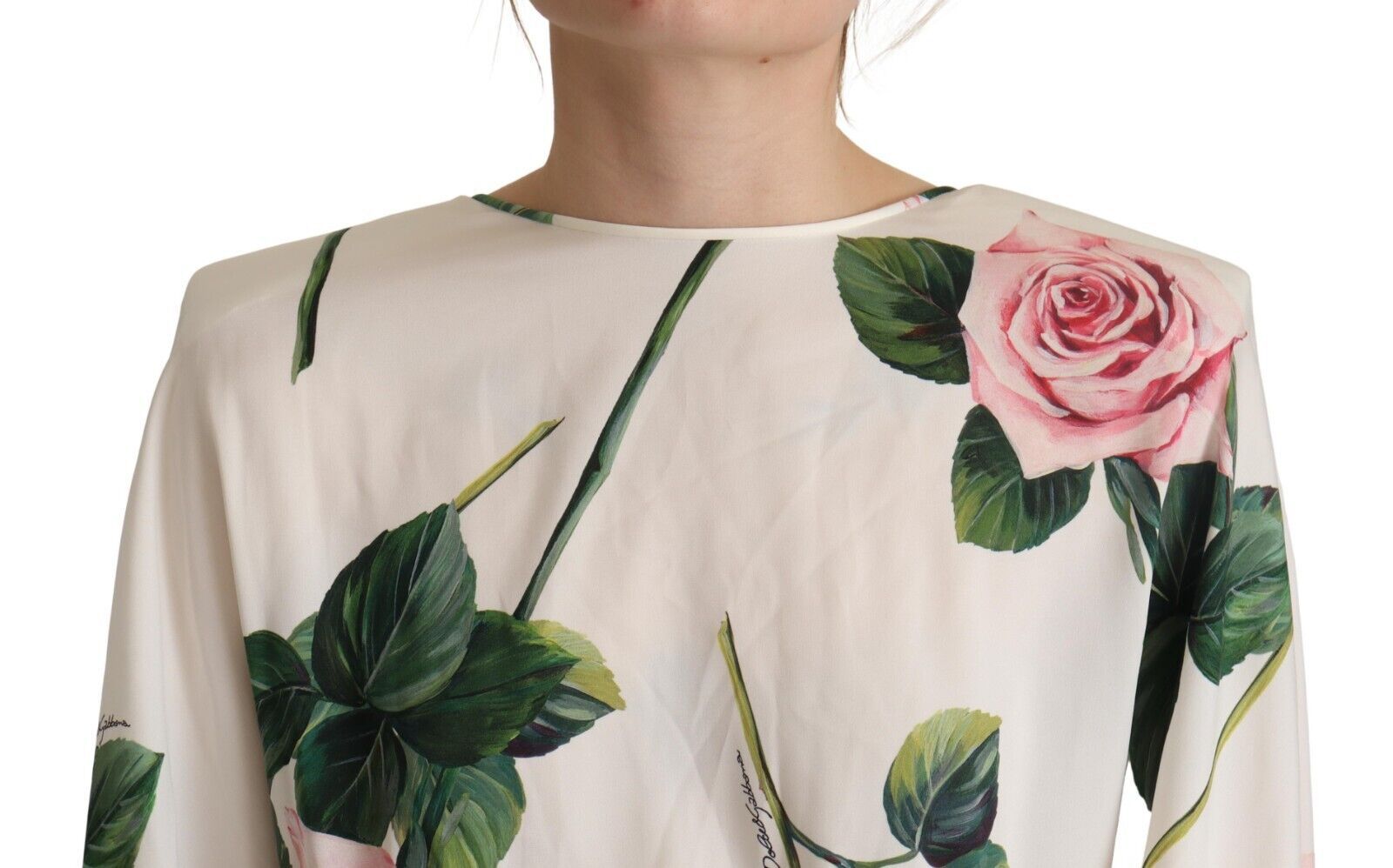 Dolce & Gabbana White Longsleeve for Women side view