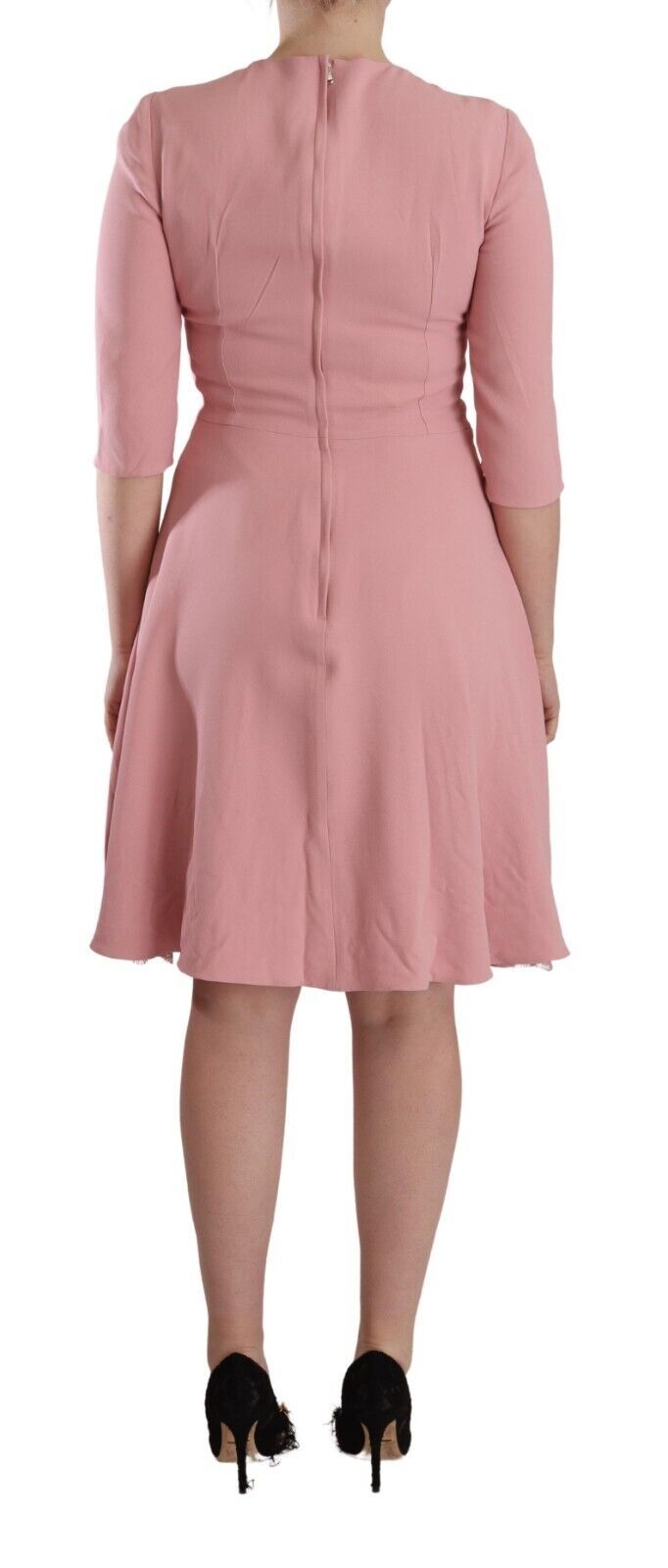 Dolce & Gabbana Pink Midi Dress for Women detail view