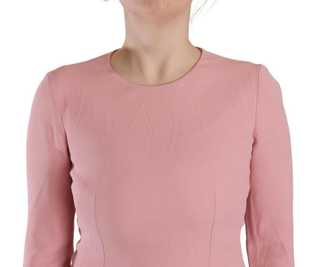 Dolce & Gabbana Pink Midi Dress for Women side view