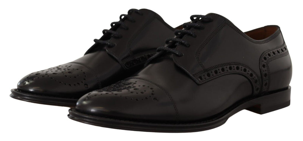 Dolce & Gabbana Black Oxfords And Derbies for Men detail view