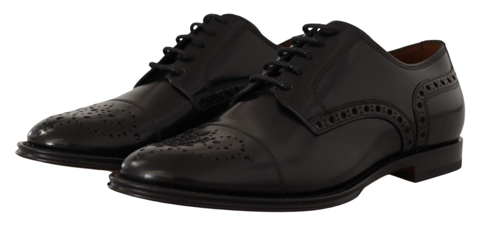 Dolce & Gabbana Black Oxfords And Derbies for Men detail view