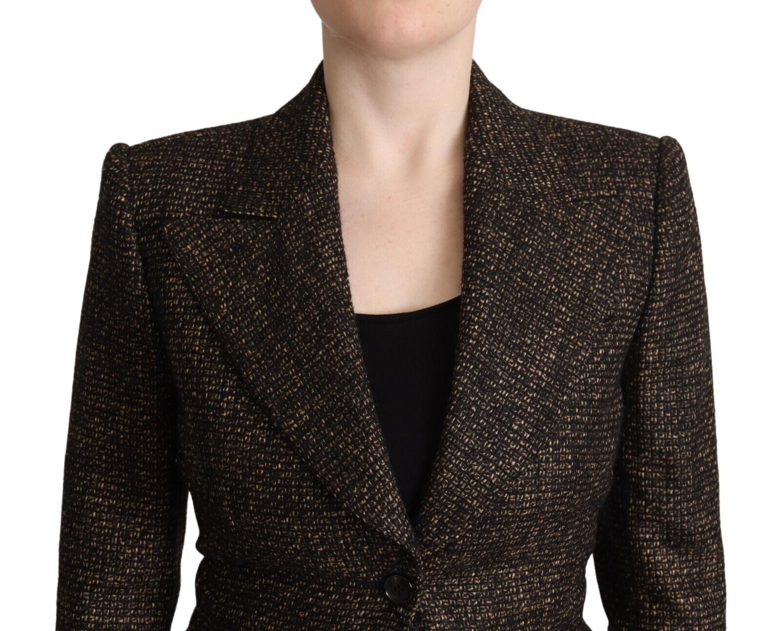 Dolce & Gabbana Brown Two Piece Suits for Women side view