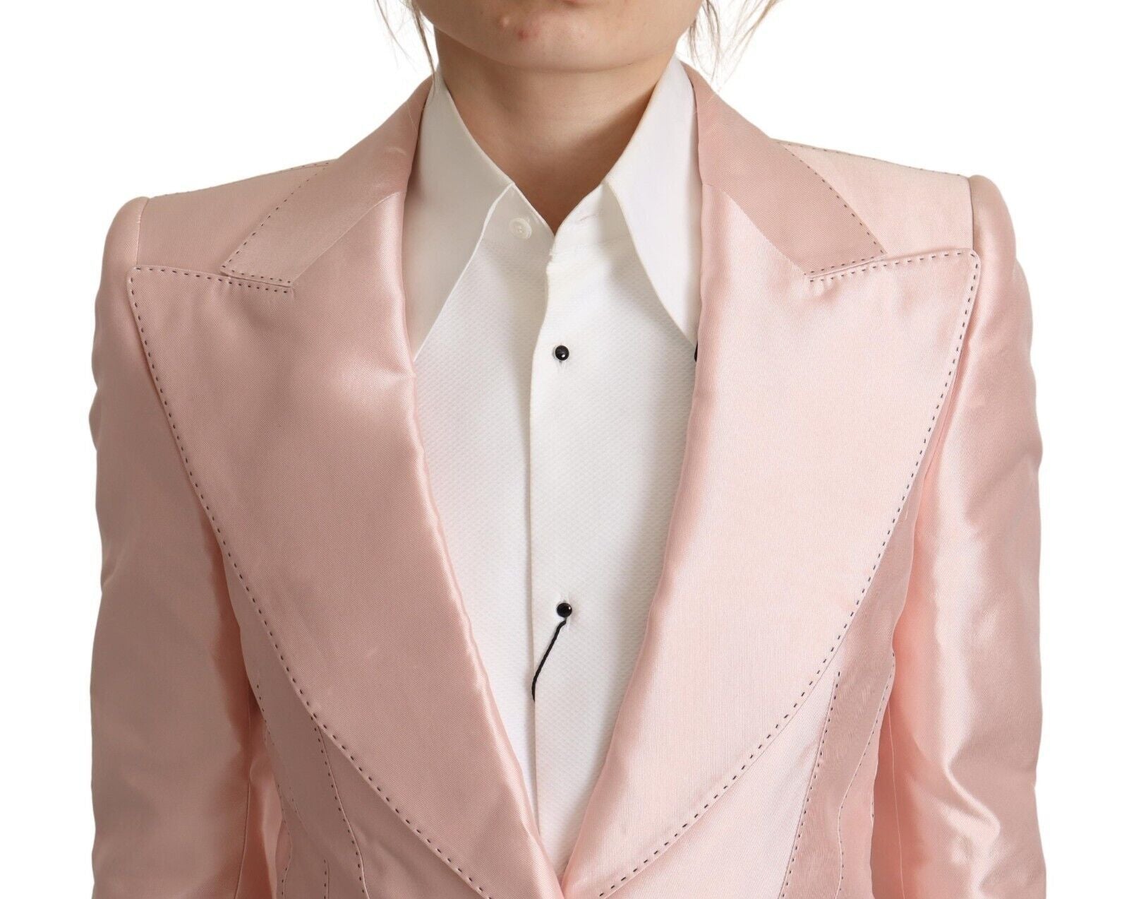 Dolce & Gabbana Pink Blazer for Women side view