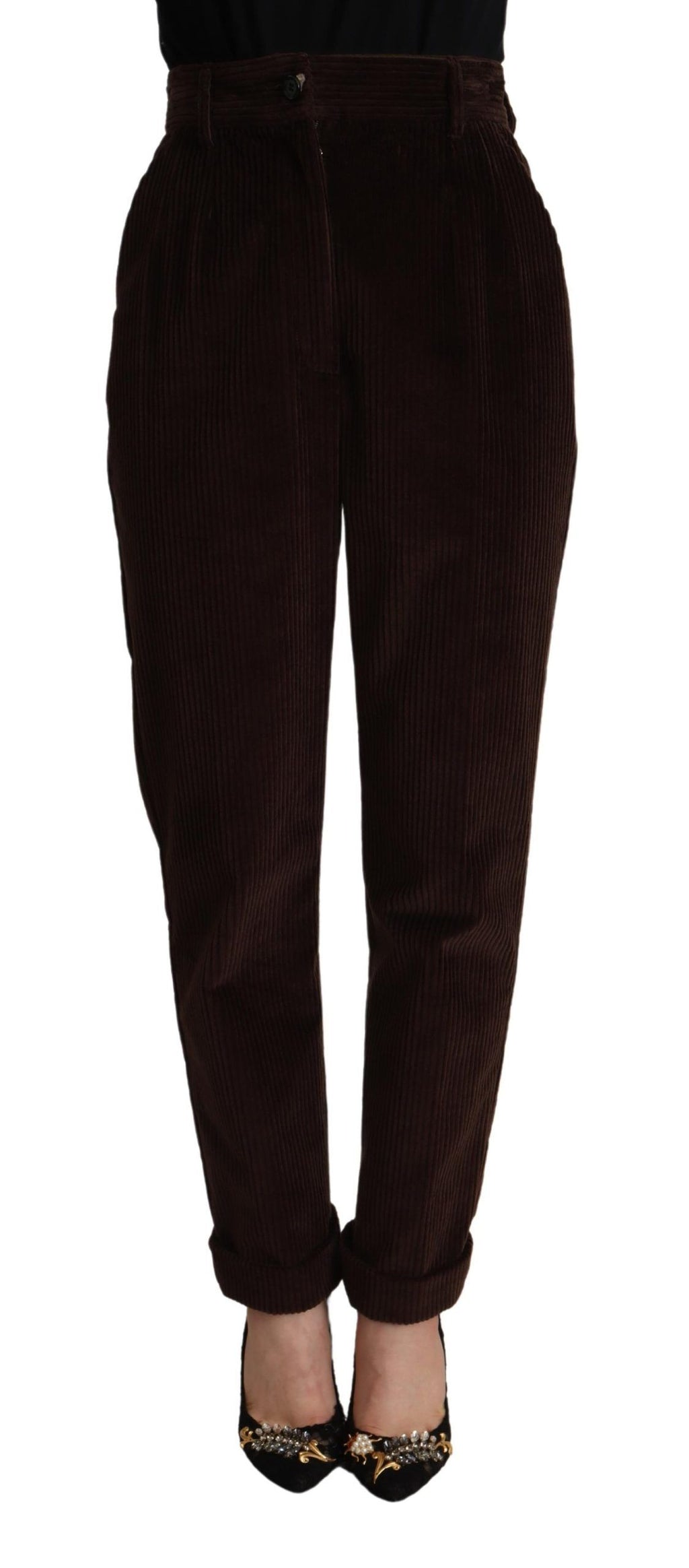 Dolce & Gabbana Red Pants for Women