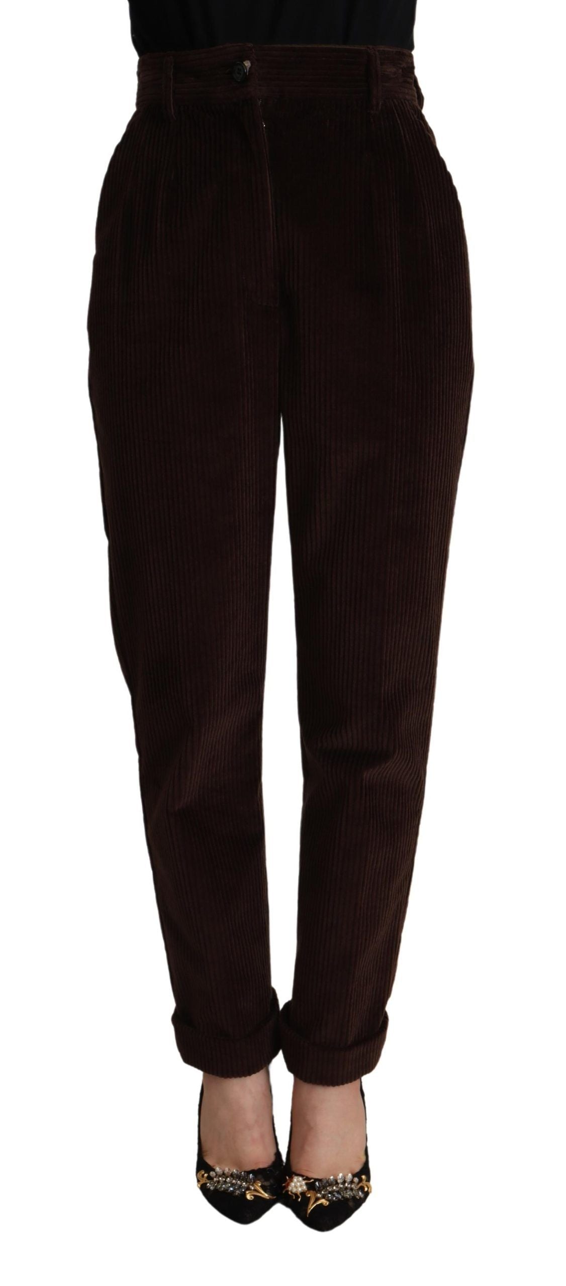 Dolce & Gabbana Red Pants for Women