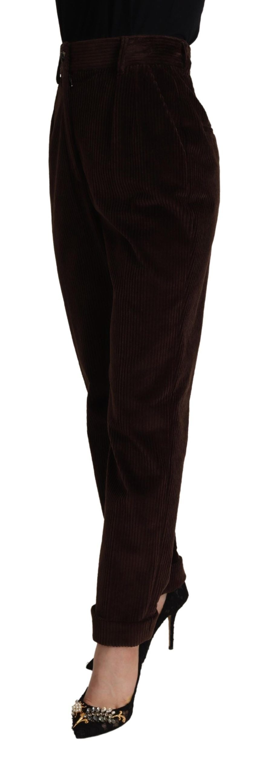 Dolce & Gabbana Red Pants for Women detail view