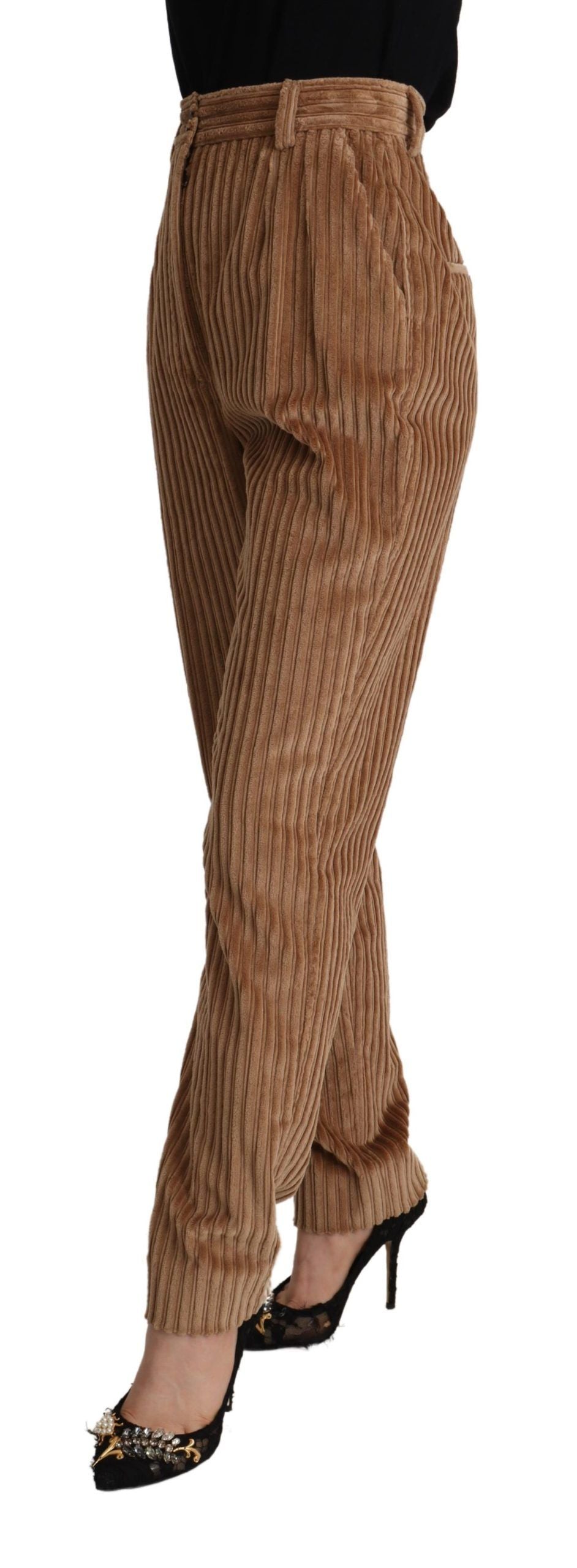 Dolce & Gabbana Brown Casual Pants for Women alternate view