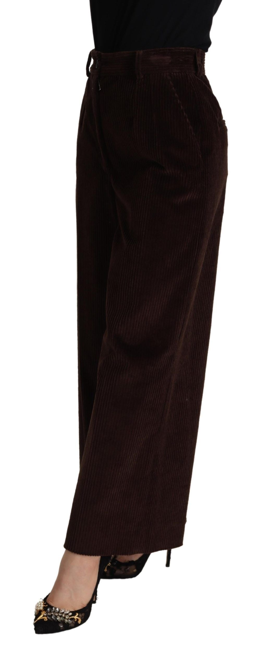 Dolce & Gabbana Brown Casual Pants for Women alternate view