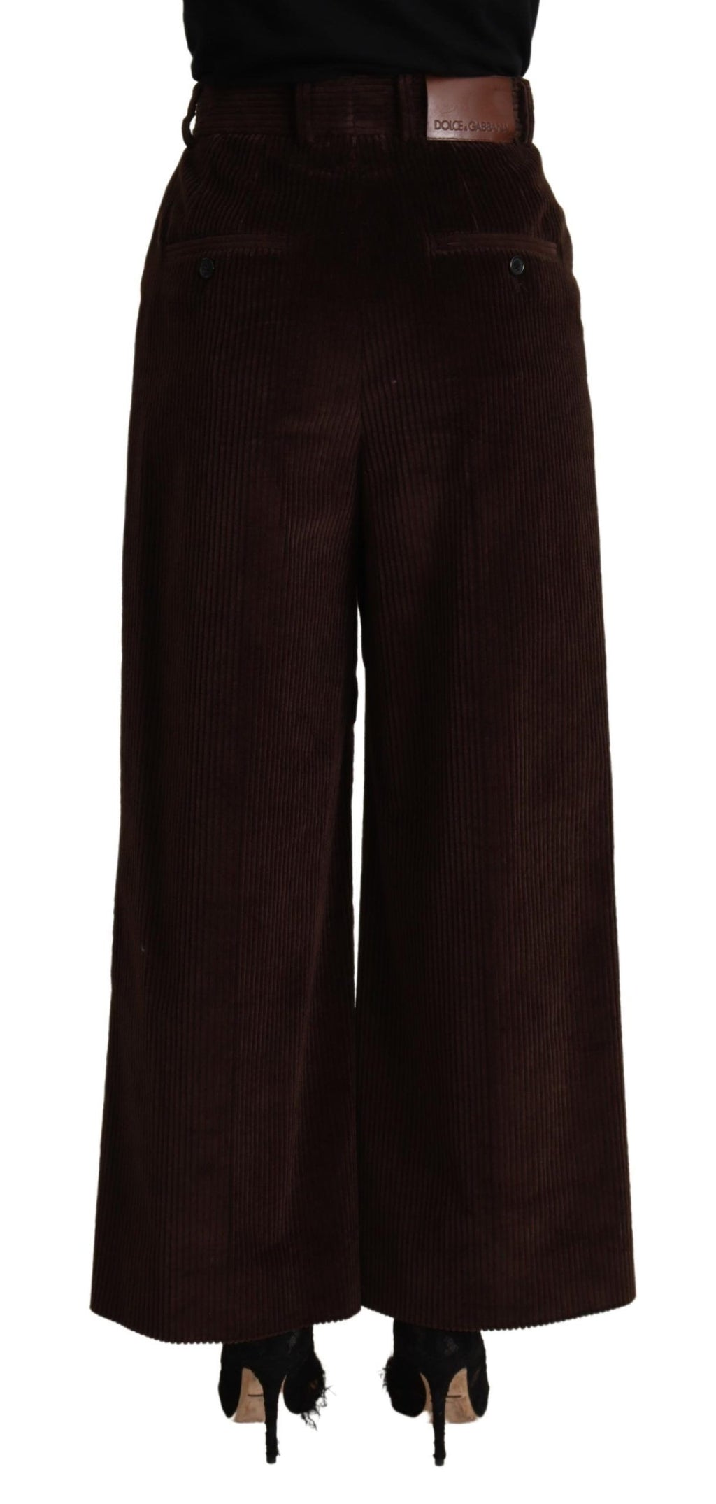 Dolce & Gabbana Brown Casual Pants for Women detail view