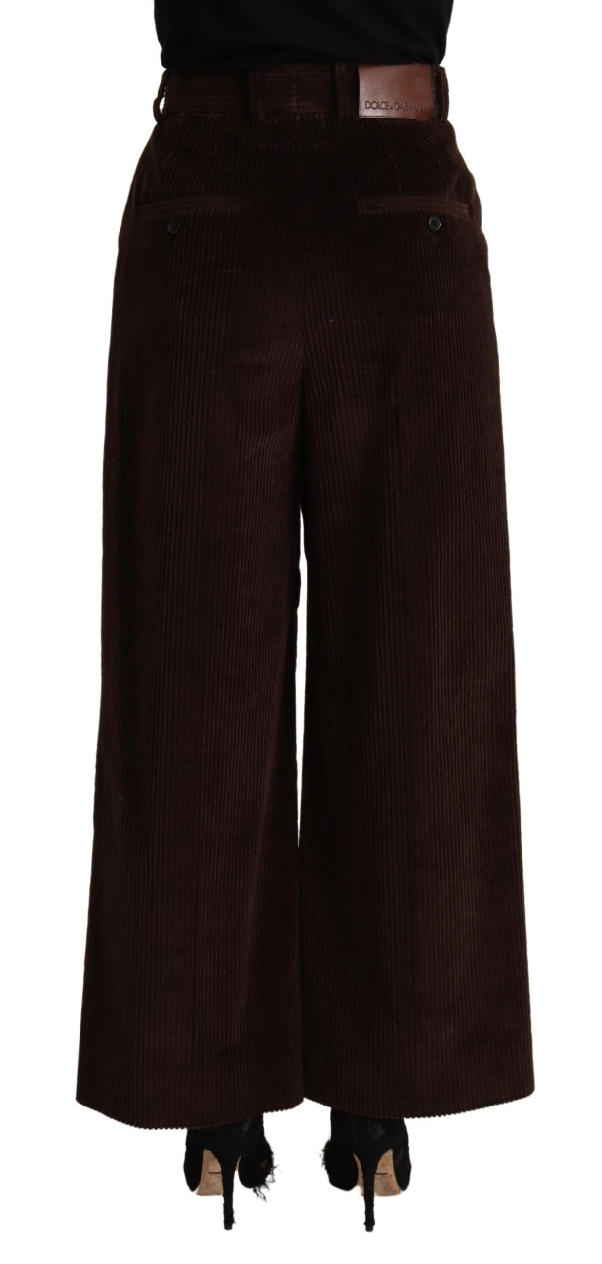 Dolce & Gabbana Brown Casual Pants for Women detail view