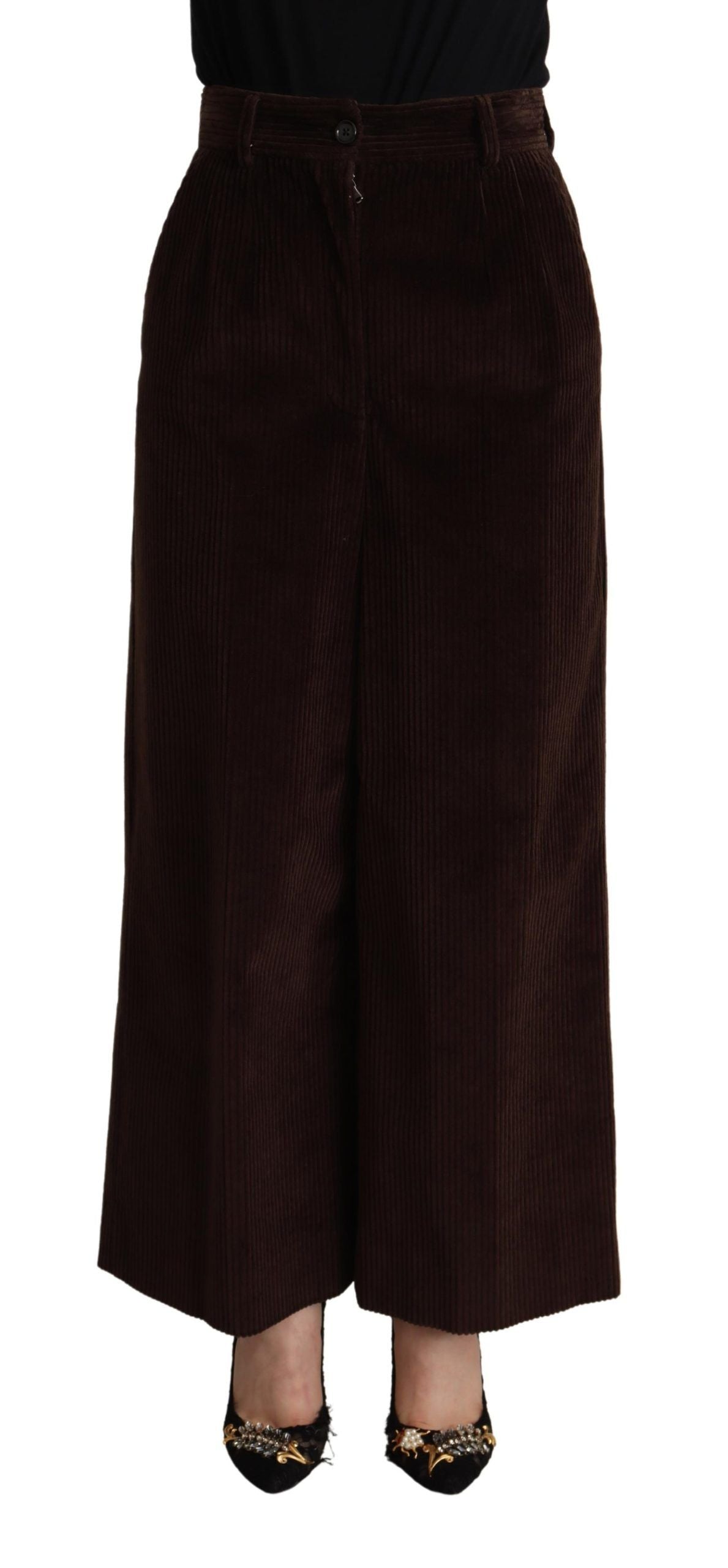 Dolce & Gabbana Brown Casual Pants for Women