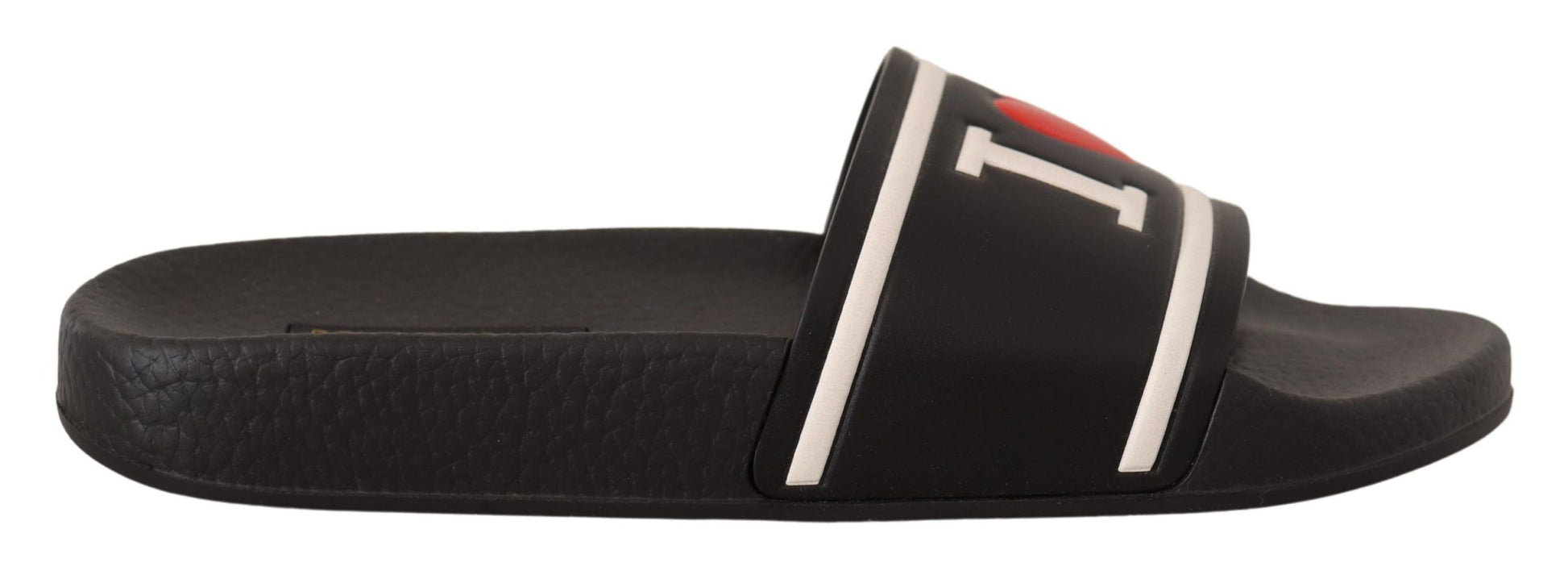 Dolce & Gabbana Black Slides for Women