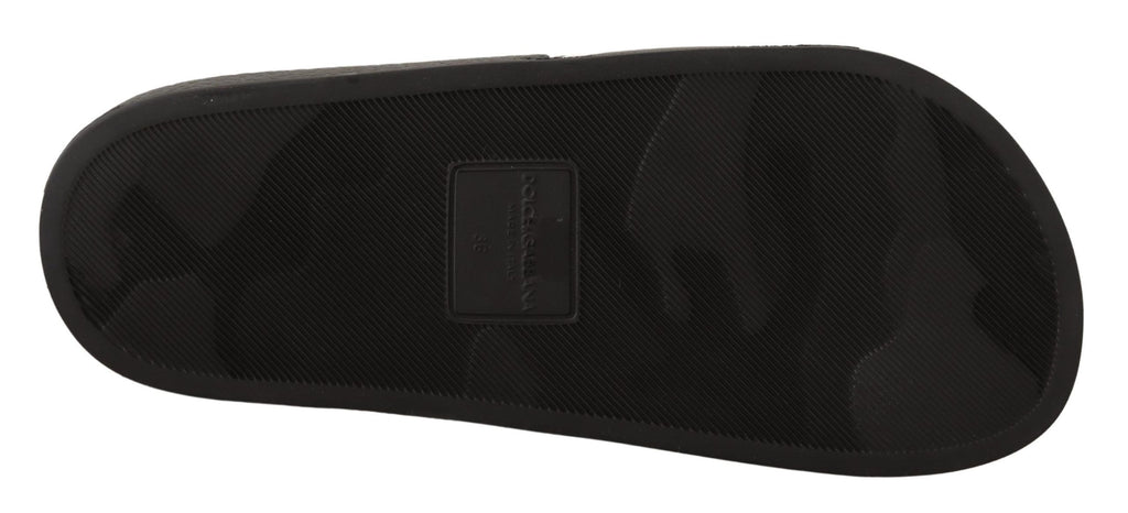 Dolce & Gabbana Black Slides for Women additional view